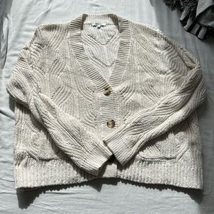 Madewell cream cardigan